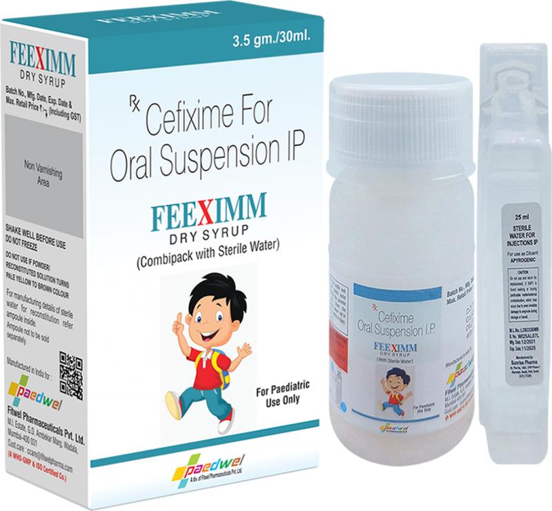 FEEXIMM DRY SYRUP (WITH WFI) 30 ML