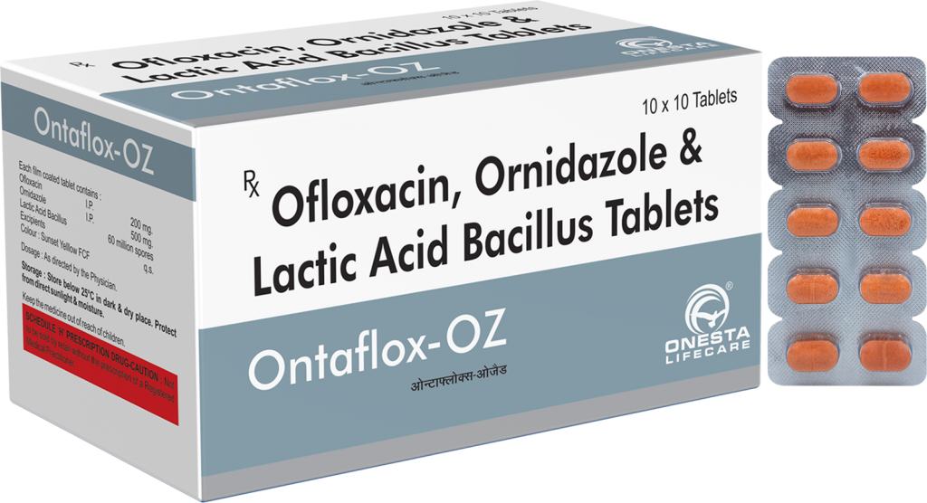 ONTAFLOX-OZ Tab (Blister)