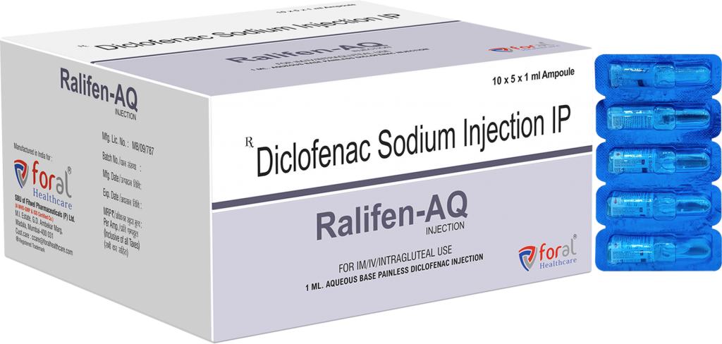 RALIFEN-AQ Inj.(Aqua Base Pain Less)(DPCO)