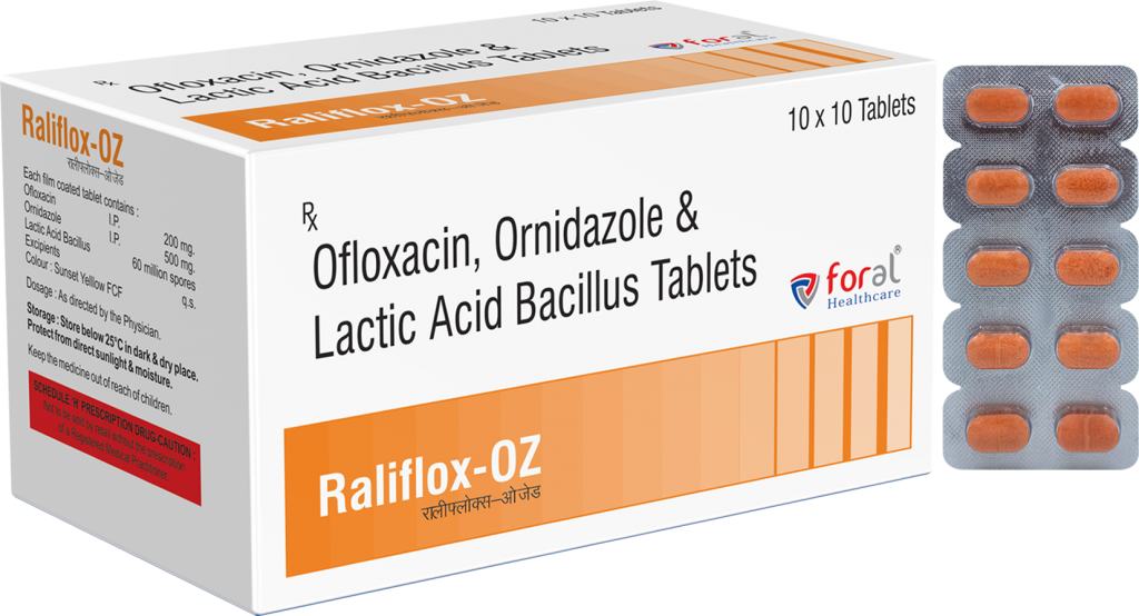 RALIFLOX-OZ TAB (Blister)