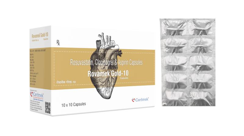 Rovamek Gold-10 Caps Alu-Strip